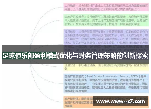 足球俱乐部盈利模式优化与财务管理策略的创新探索 足球俱乐部盈利模式优化与财务管理策略的创新探索