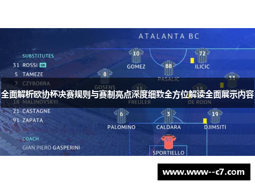 全面解析欧协杯决赛规则与赛制亮点深度细致全方位解读全面展示内容